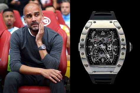 richard mille pep guardiola|pep guardiola richard mille watch.